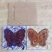 Butterfly Wooden Invitation Card Laser Cut Invitation With Paper Pocket